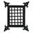 Cast Iron Safety Speakeasy Classic Style Grill