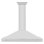 Hotte de cuisine en acier inoxydable convertible 48 po ZLINE avec coquille mate et poignée en acier inoxydable