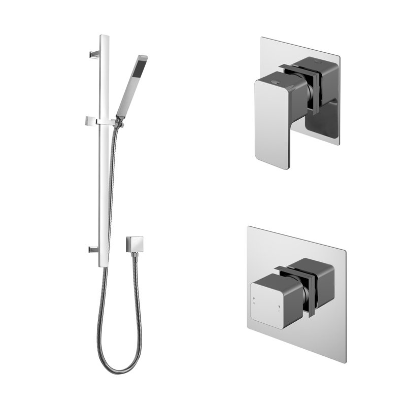 Mixer Shower with Handheld Shower Head