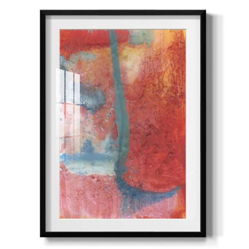 Printemps étape II - impression encadrée, H 28,5 po x l 20,5 po, Noir