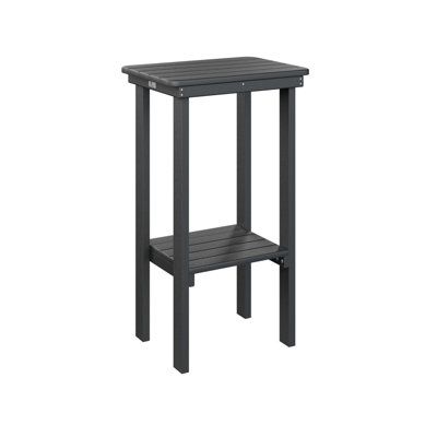 Rectangular Outdoor End Bar Table