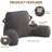 Comfy Backrest Pillow Arm Pillow With Pockets-111606743