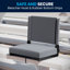 Sièges de confort grand format par Flash - fauteuil de stade léger avec poignée et siège ultra-rembourré-33364217