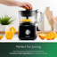 Emperial Food Processor and Blender - Multifunctional Juicer, Shredder, Slicer, Emulsifier & Grater with 2 Speeds & Pulse Function