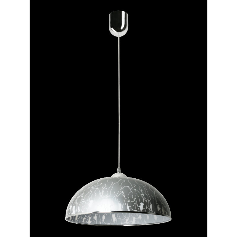 Embrey 1 - Light Chrome Dome Pendant