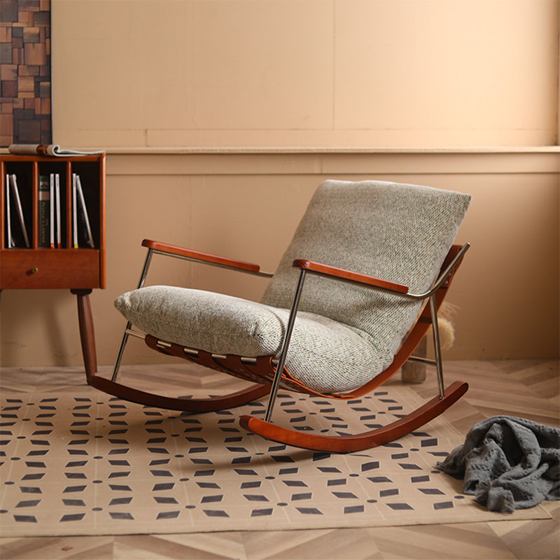 Chaise ergonomique en duvet, Blanc cassé