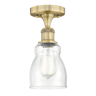 Makemson Glass Semi Flush Mount