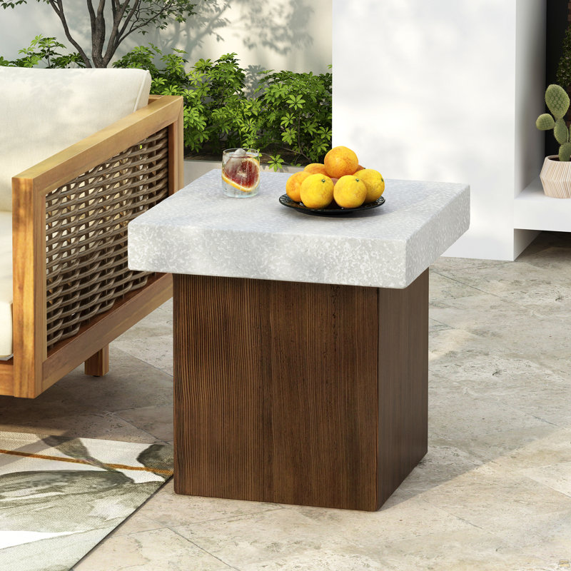 MGO Square Side Table