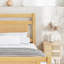4ft6 Wooden Bed, Double Bed 135×190cm
