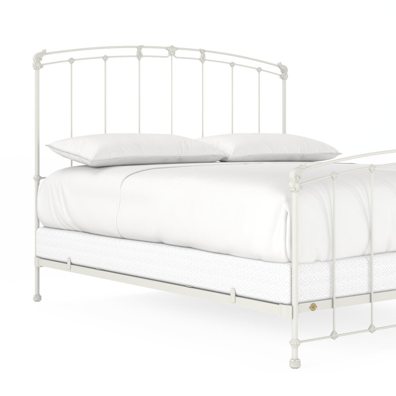 162 Cottage Bed | Complete Standard, King, Matte White