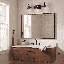 Éclairage pour salle de bain 3 lumières Kesia en noir-119772179-119772177-70337296