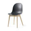 Chaise d'appoint Academy avec structure en bois-20746343-20746340