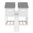 Twin Over Twin House Bunk Bed With Slide