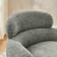 Swivel Storage Accent Chair with Casters Upholstered Single Seater 360 Rotating Chair with Hidden Storage for Living Room Bedroom