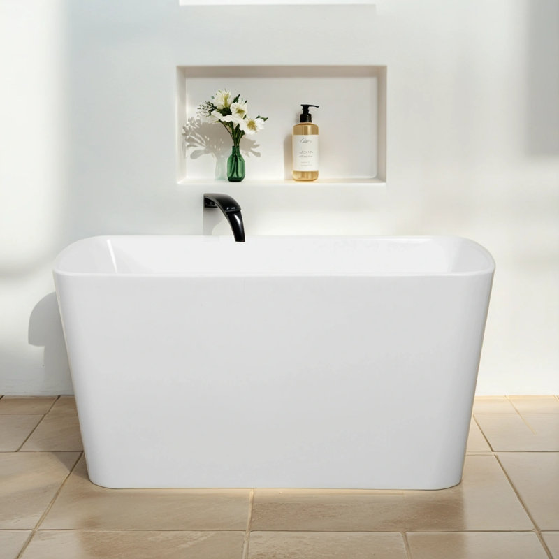 Baignoire 27,91 x 49, Blanc lustré