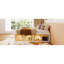 Lit plateforme double en bois avec bibliothèque, vitrine, lumière DEL et tiroir-1713225241-1713225240