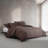 Calvin Klein Washed Percale Cotton Solid Comforter Set-93507486-93507485