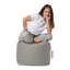 45cm Wide Round Solid Colour Pouffe Ottoman-78554645