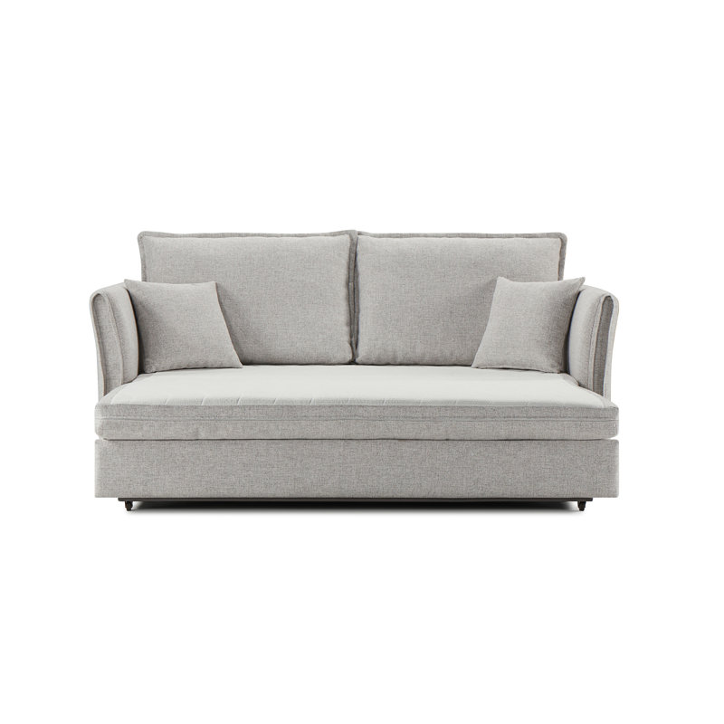 Cadnite Upholstered Sofa with Sleeper in Gray