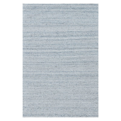 Atlantic Striped  Sky Blue Hand-Woven (Outdoor) Area Rug