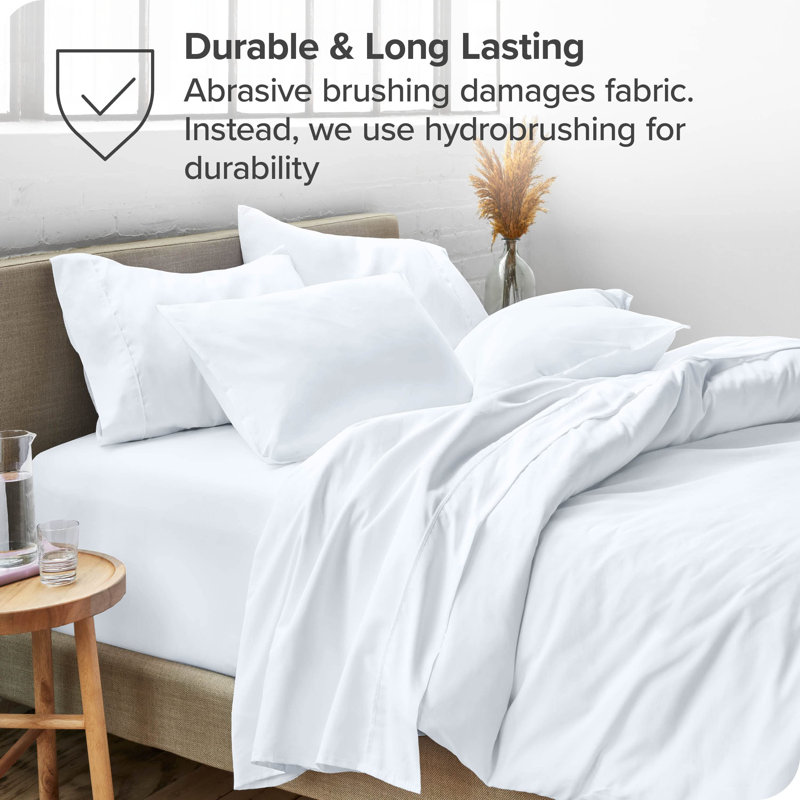 Machine Woven Sheet Set , White