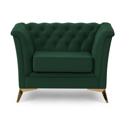 Whitby Velvet Chesterfield Chair