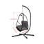 Balancelle suspendue en rotin PE l 38 po x P 38 po x H 78 po Ellington
