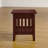 Jarrah Solid Wood End Table-413790814-516725774