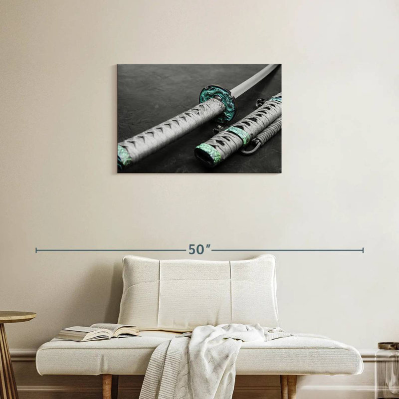 Mait Dragon Katana Sword, 20" H x 30" W