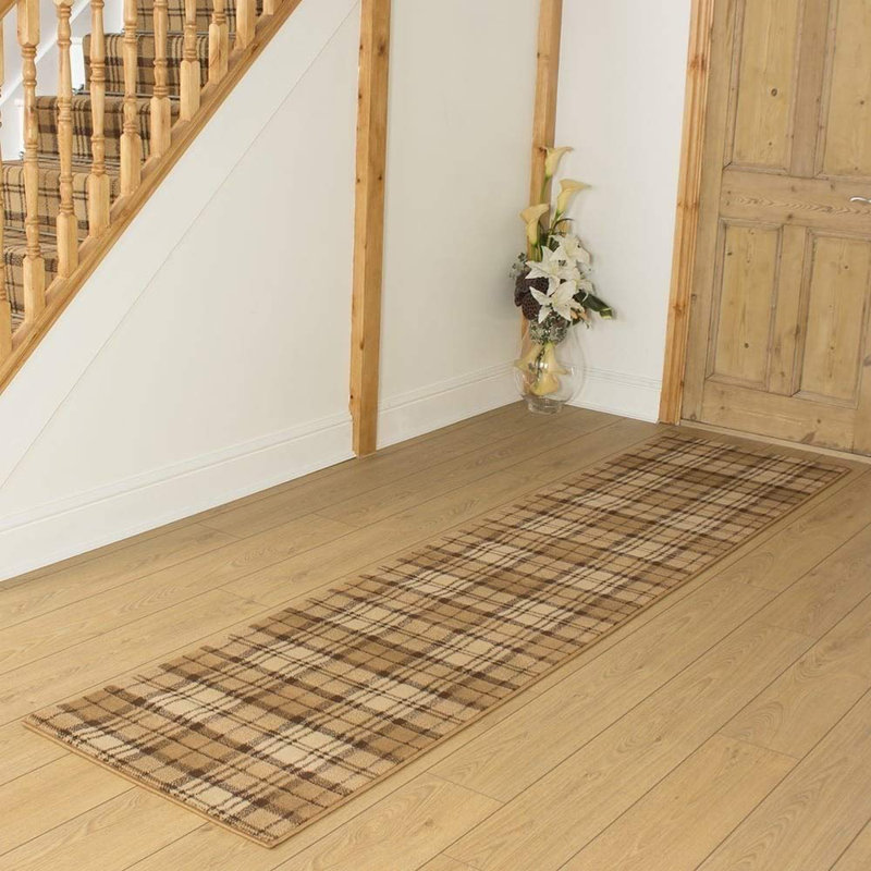 Ashtyn Plaid Indoor / Outdoor Area Rug, Runner 210cm x 80cm