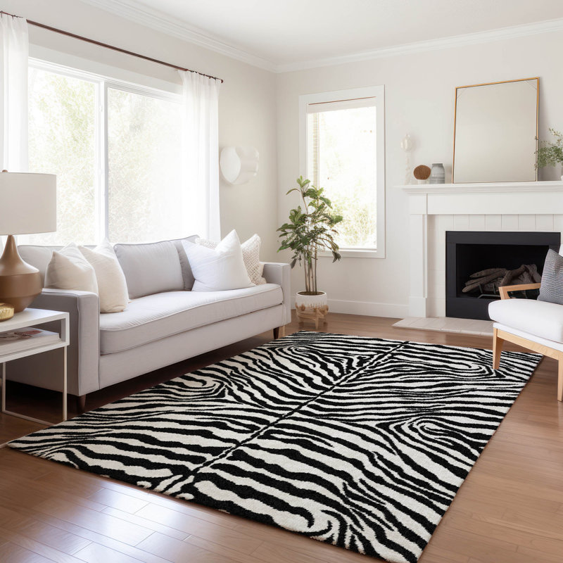 Tapis perle de qualité supérieure lavable à la machine Merilou AMF42, Rectangle 9 pi x 12 pi