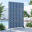 Metal Privacy Screen Fence Panel Square Pattern-580097891-580097897