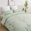 Polyester Floral Duvet Cover Set with Pillowcases