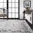 Fullwood Power Loom Traditional Faded Medallion Gray Rug-545687377