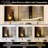 Oversized Led Bathroom Mirror 72X32 Inch, 3 Color Options, Waterproof, Aluminum Frame, Wall Mounted, For Bedroom Living Room, Silver Inch Bathroom, Settings,