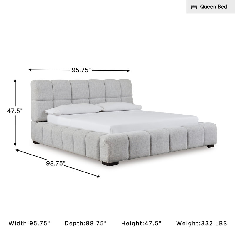 King Upholstered Bed, King