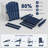 Set of 4 Stackable Adirondack Chairs – HDPE Outdoor Patio Seating, All-Weather Durable Design with Space-Saving Storage and Comfort Backrest-1582393272