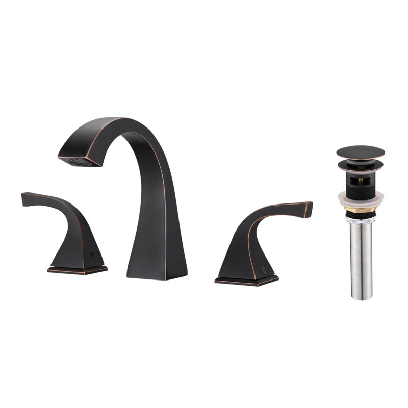 8 Inch Wide Bathroom Faucet, Oil-Rubbed Bronze