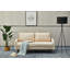 Comfortable Velvet Upholstered Sofa for Relaxing Moments and Stylish Living