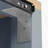 47 Inch Kitchen Island With Extendable Dining Table, Rubber Wood Veneer Kitchen Table With Internal Storage Rack, Power Outlet, Kitchen Island With Storage 2 Drawers 2 Cabinet,Grey Blue-352576847