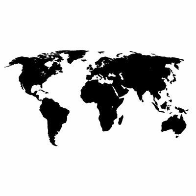Geography Wall Decal