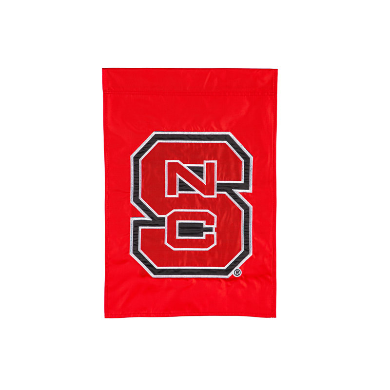 Double Sided 18'' H x 12.5'' W Nylon North Carolina State Garden Flag