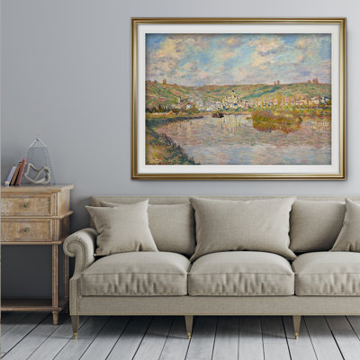 «Late Af après-midi à Vetheuil» par Claude Monet, reproduction
