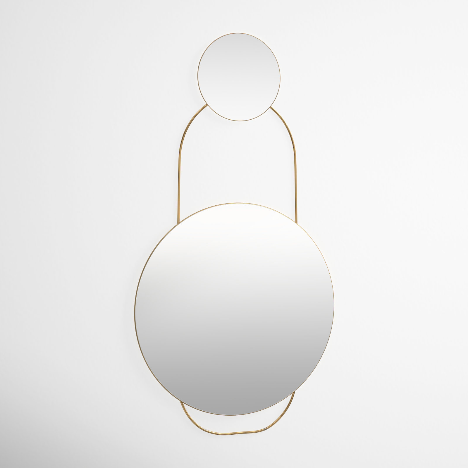 Jeromey Circle Wall Mirror