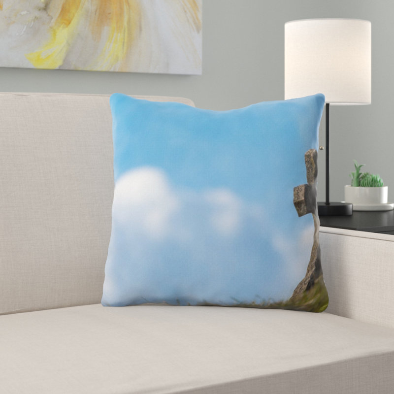 Coussin de jeté grave