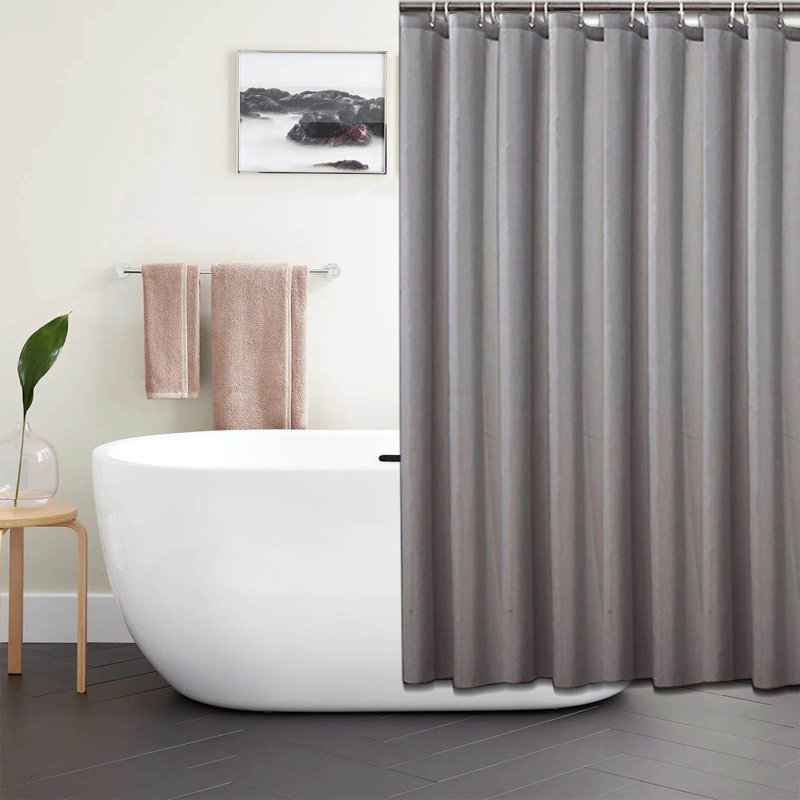 Rideau de salle de bain 150x180CM, Khaki