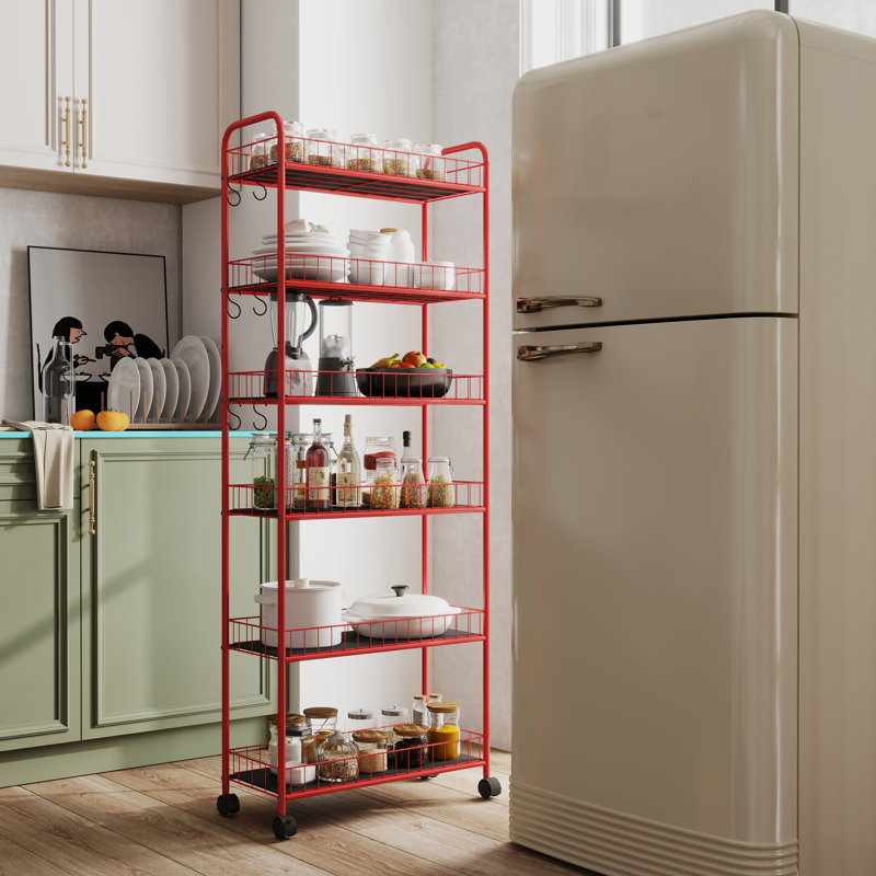 Renelde Metal Freestanding Bathroom Shelves