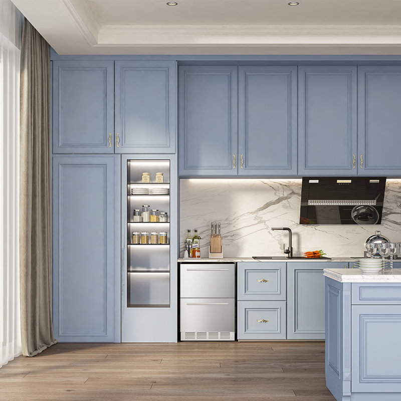 23.4” 5.0 Cu.Ft. Under Counter Stainless Beverage Refrigerator Built-in Or Freestanding.