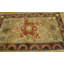 Tapis crocheté floral