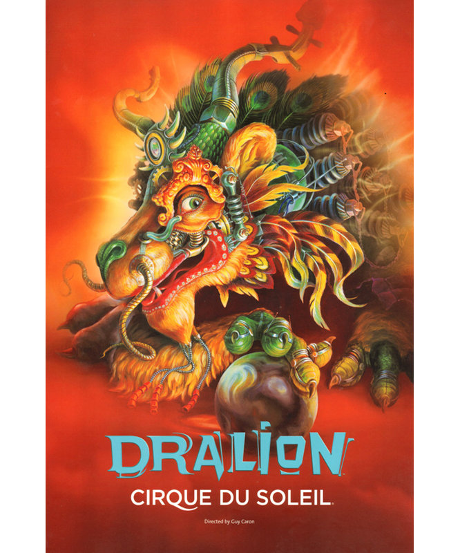 Cirque du Soleil - Dralion, H 18 po x l 12 po